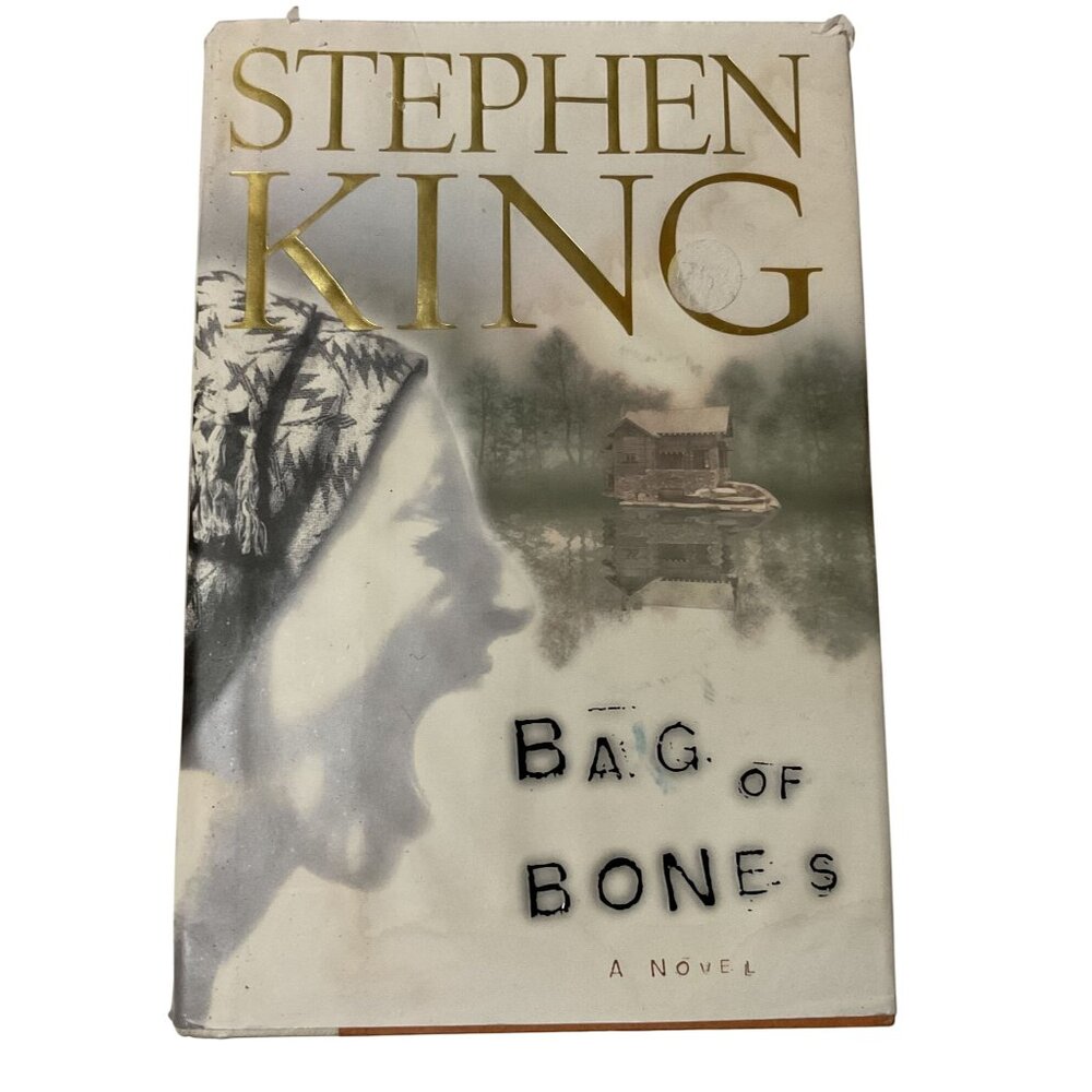 Vtg Stephen King "Bag Of Bones" Hardcover Book Novel 1998 First Edition Horror